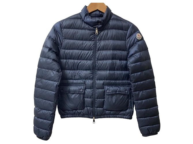 Moncler LANS Down Short Jacket Blue