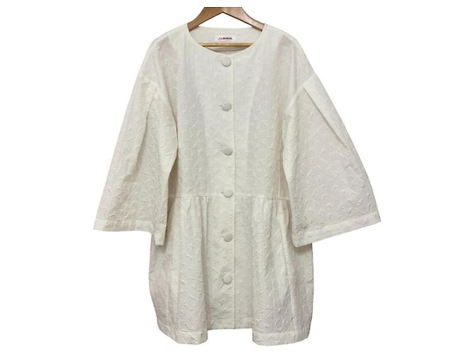 Autre Marque Abrigo UNMINOU Fukure Jacquard Blanco