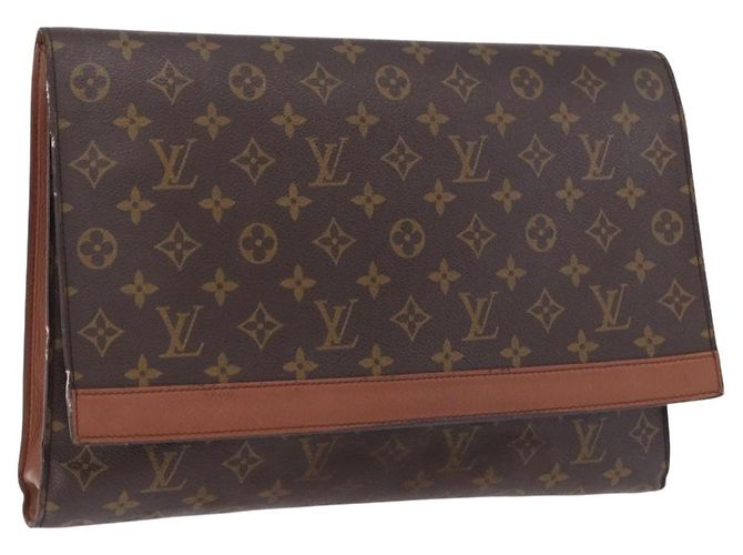 LOUIS VUITTON Monogram Porte envelope Clutch Bag M51801 LV