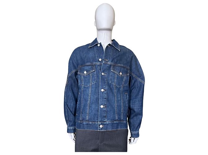 Kenzo Blue Cotton Denim Jacket