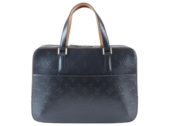 Borsa Tote Louis Vuitton Monogram Matte Malden Blu