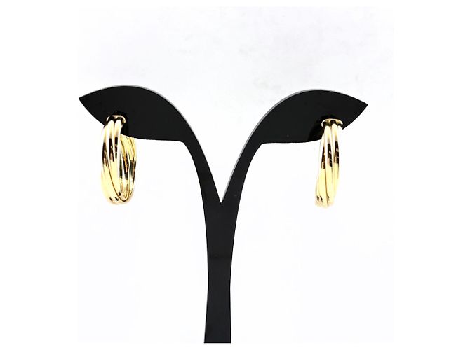 Pendientes de botón Tiffany & Co. en oro amarillo