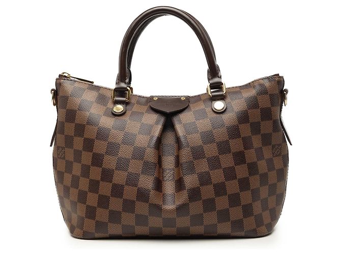 Louis Vuitton Brown Damier Ebene Siena PM Marron
