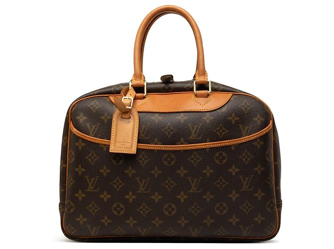 Louis Vuitton Brown Monogram Deauville Marrom