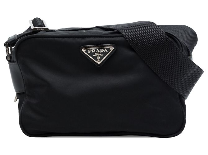 Borsa Camera Prada in Tessuto Nero