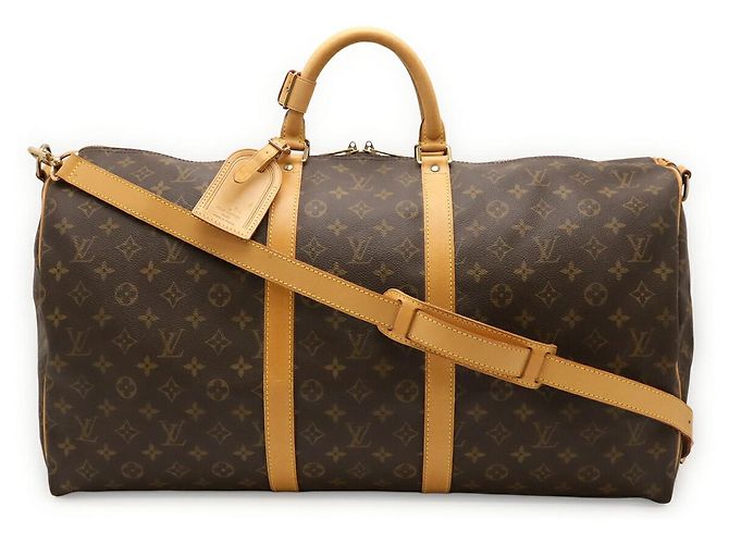 Bolsa Boston Monogram Louis Vuitton Marrom