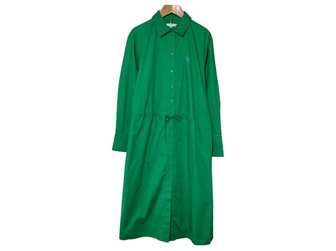 Autre Marque Tommy Hilfiger WW41431 Kleid Grün