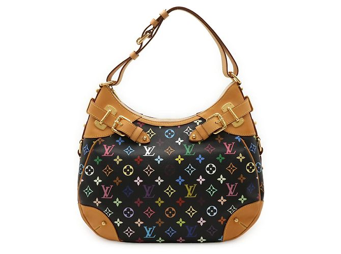 Borsa a tracolla Louis Vuitton Greta Monogram Nero