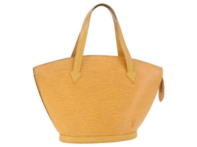 LOUIS VUITTON Epi Saint Jacques Handtasche Gelb M52279 LV