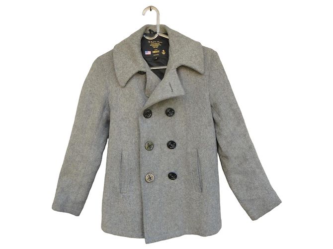 Autre Marque Fidelity by Gerald & Stewart Wool Peacoat Grey