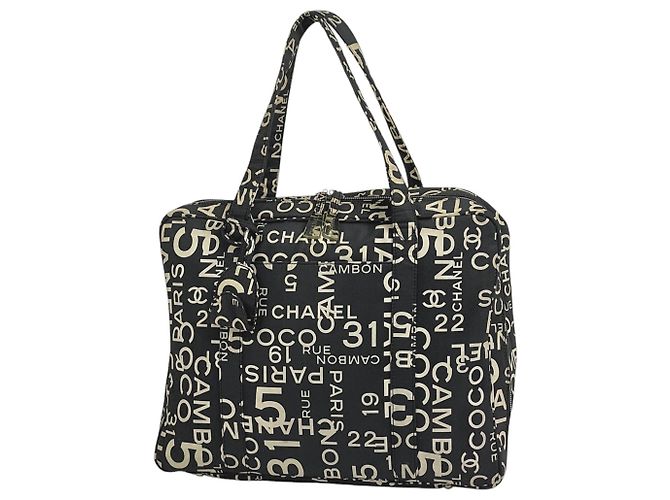 Borsa Tote Chanel By C Nero Bianco