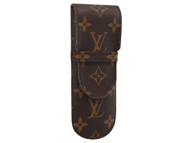 LOUIS VUITTON Monogram Etui Stilo Pen Case M62990 LV Auth BA15355 Monogramm