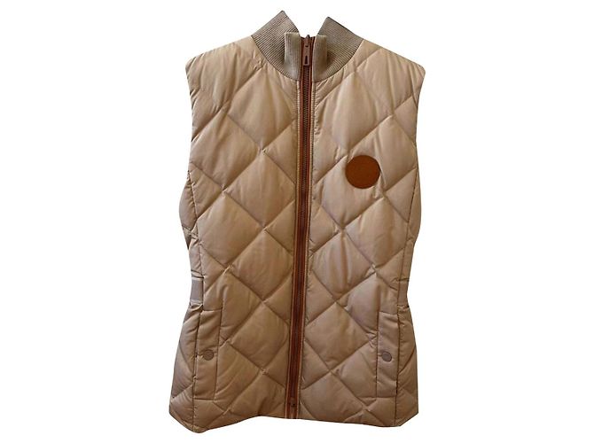 Manteau Hermès Polyester Multicolore Taille 38
