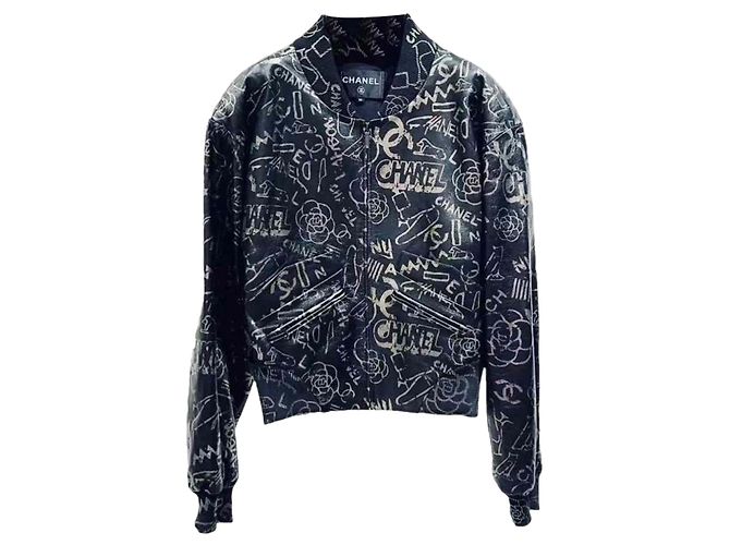 Chanel Coats Black