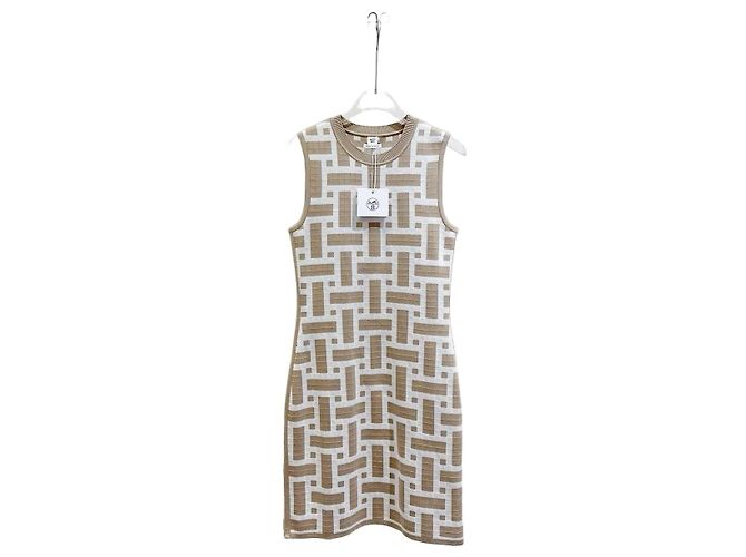 Vestido Hermès de seda Multicolor