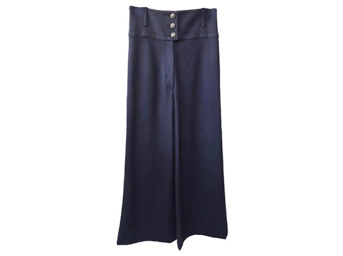 Chanel Hose Marineblau