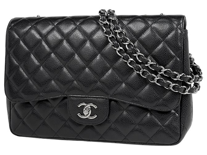 Bolsa de Ombro Chanel Matelassé Preto