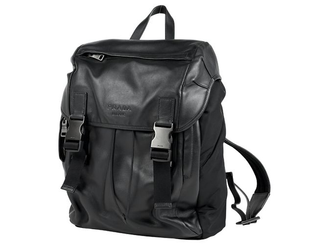 Sac à dos Prada PRADA Logo Noir
