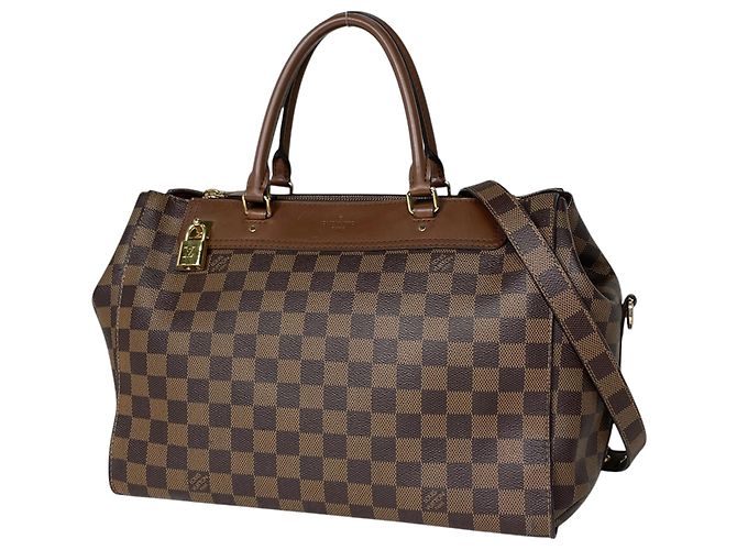 Bolsa Louis Vuitton Greenwich Marrom Damier ebene