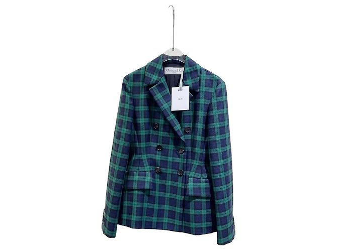 Chaqueta Dior de lana para mujer talla 38 Multicolor