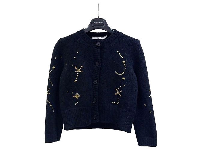 Dior Constellation Cardigan Wolle Mehrfarbig Mehrfarben