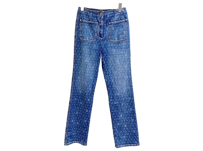 Vaqueros Chanel de denim Multicolor