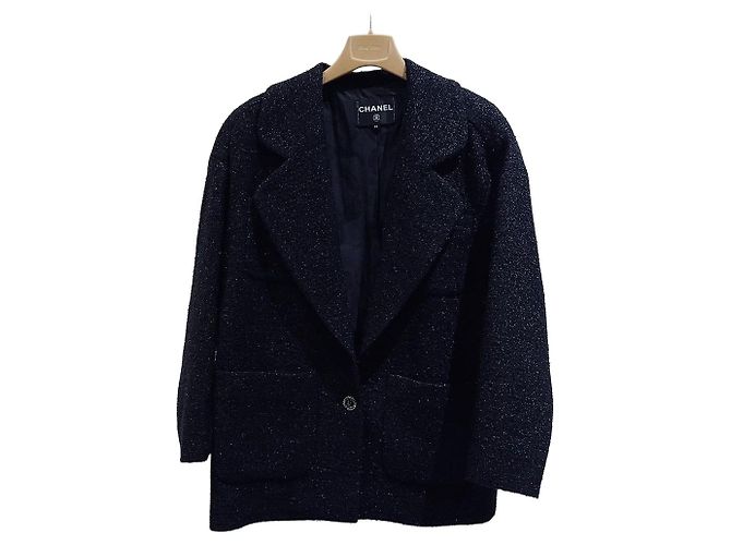 Chanel Tweed Jacket Oversized Multiple colors