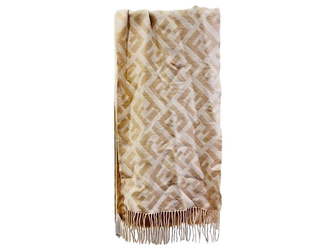 Bufanda Fendi de cachemira reversible Multicolor