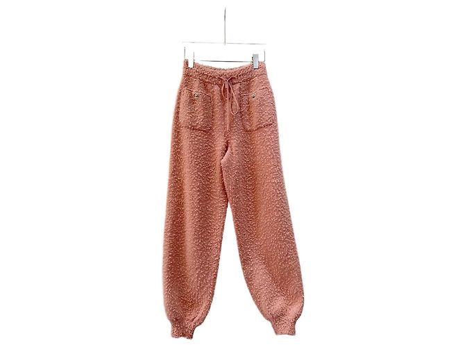 Pantalon Chanel en laine taille 36 Multicolore