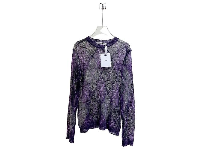 Malha de lã e mohair Dior Multicor