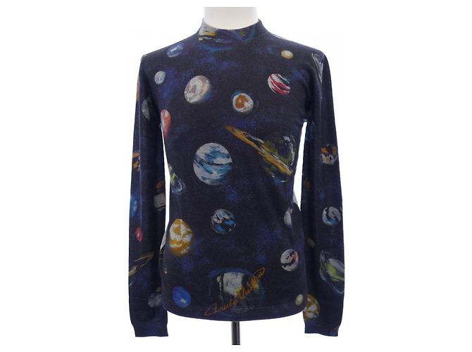 Malhas Louis Vuitton Marrom Azul Azul marinho