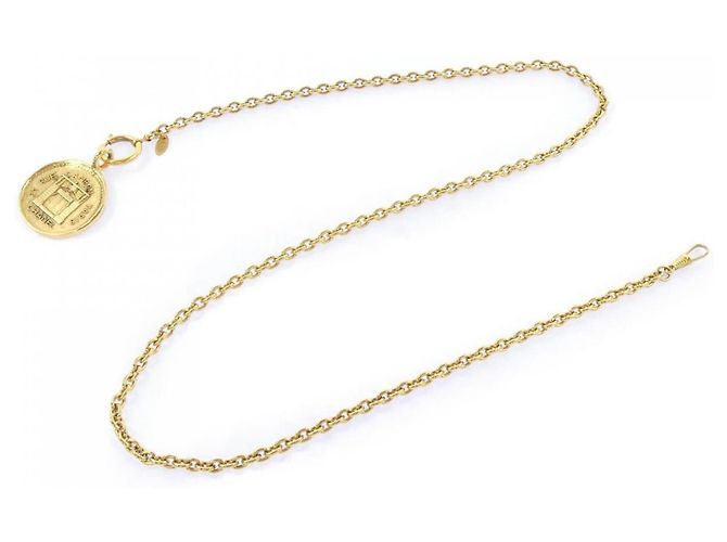 Cinto Chanel Gold Standard Dourado
