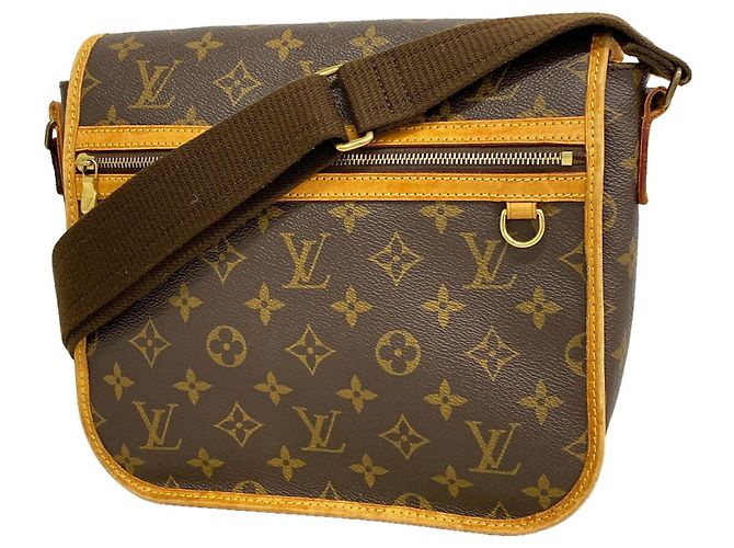 Borsa a tracolla Louis Vuitton Monogram Bosphore PM Marrone