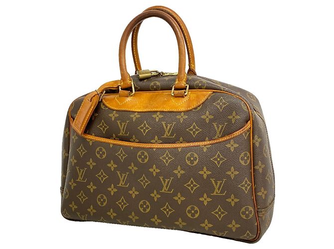 Louis Vuitton Monogram Deauville Handtasche Braun