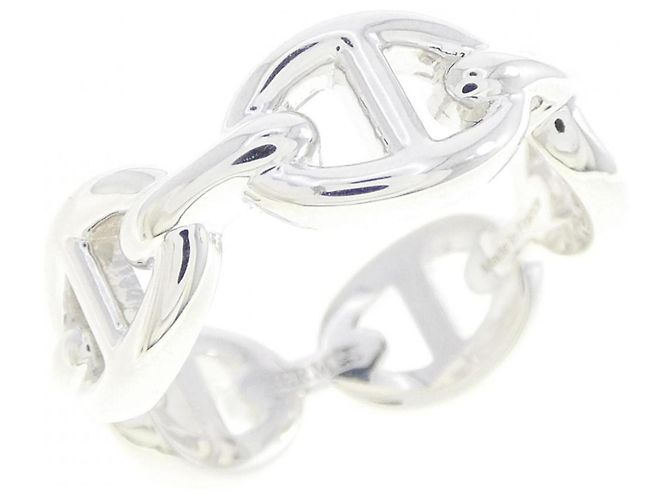 Ring Hermès Anillo banda Hermes Chaine d'Ancre Enchainée