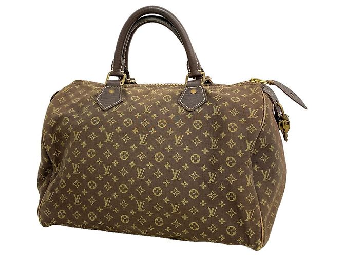 Bolsa Louis Vuitton Monogram Mini Lin Speedy 30 Damier ebene