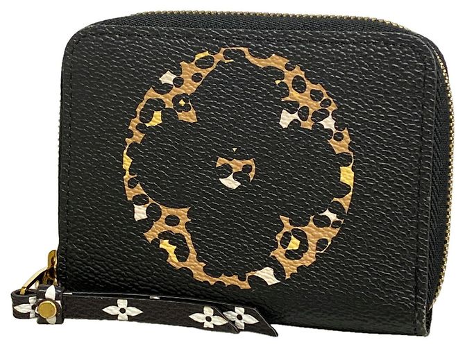 Monedero Zippy Louis Vuitton Monogram Jungle Negro Amarillo