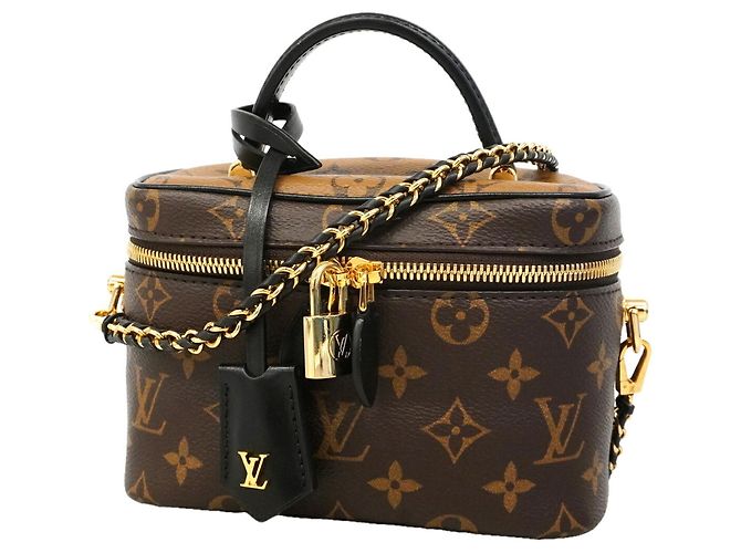 Louis Vuitton Monogram Reverse Vanity NV PM M47128 Marrone