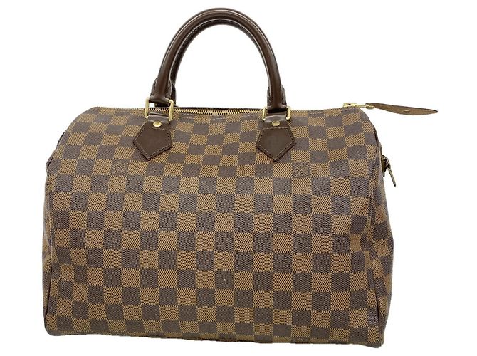 Borsa Louis Vuitton Damier Speedy 30 Damier ebene