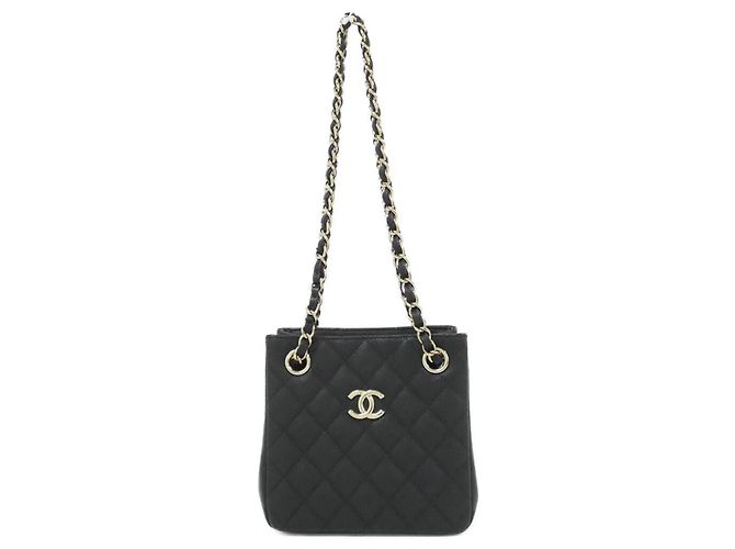 Chanel AS3176 Schultertasche Schwarz