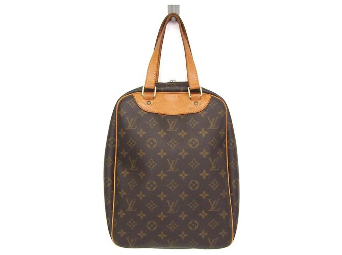 Sac Boston Louis Vuitton Monogram Excursion Marron