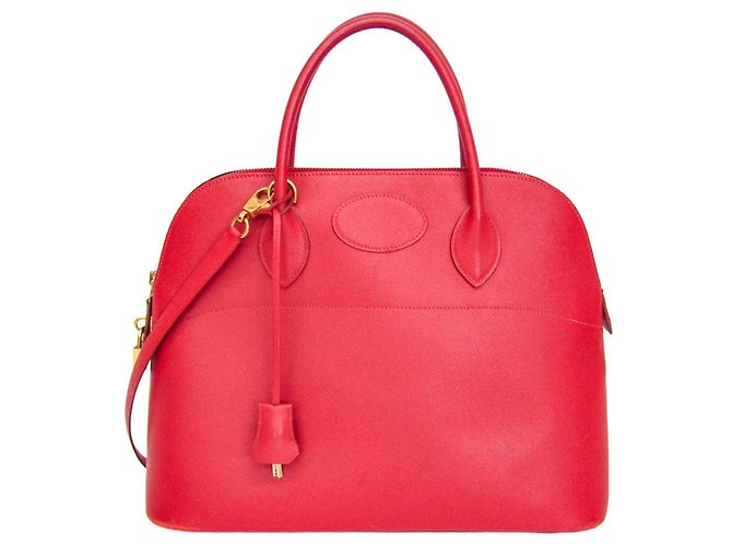Hermès Bolsa Hermes Bolide 35 Vermelho