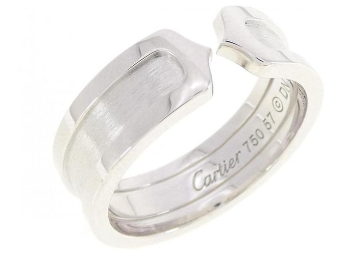 Cartier C2 Small Ring in Weißgold Golden
