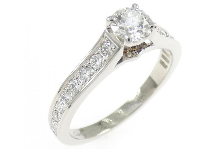Cartier 1895 Ring aus Platin Silber