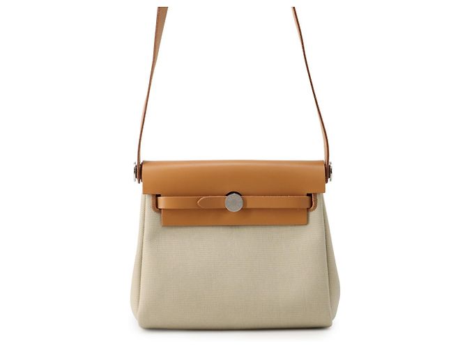 Hermès Borsa a tracolla Hermes Herbag Zip Mini Crudo