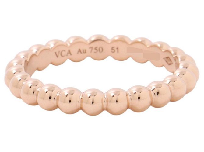 Anello Van Cleef & Arpels Perlee in oro e perla