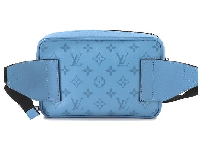 Bumbag Sac à main Louis Vuitton Taigarama Blue Bleu