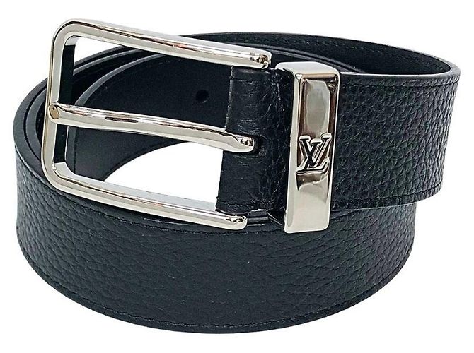 Cinto de couro Louis Vuitton - Black Preto