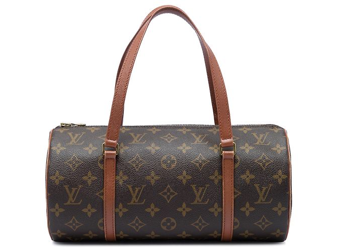 Louis Vuitton Brown Monogram Papillon 30 Marrone