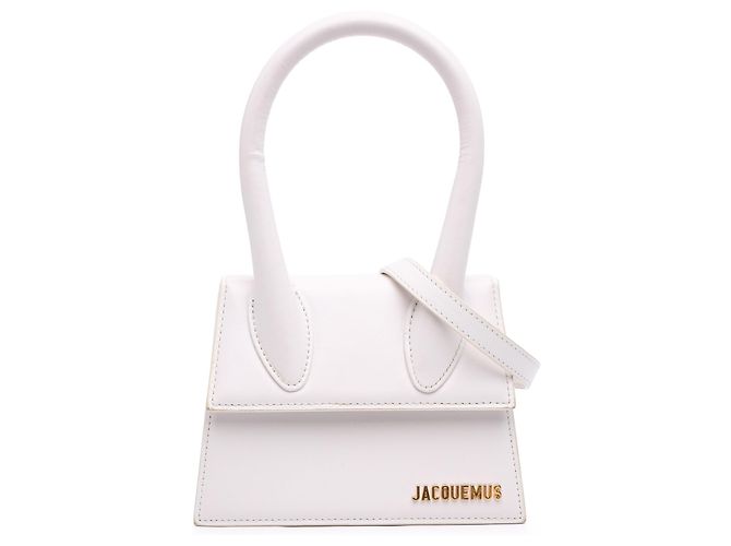 Jacquemus Le Chiquito Moyen em couro branco
